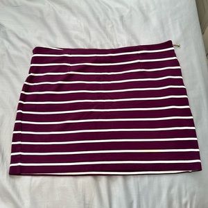 Banana Republic Mini Skirt Side Accent Zipper Size 1O